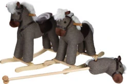 Tryco Milo Bruin Stokpaard Met Geluid TR-120114 -Baby Thuis Verkoop tryco horse brown 3 1