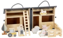 Tryco Inklapbare Houten Boerderij TR-353004 -Baby Thuis Verkoop tryco inklapbare houten boerderij tr 353004