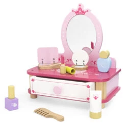 Viga Houten Make-up Set Met Kaptafel 44571 -Baby Thuis Verkoop viga houten make up set met kaptafel 44571 2
