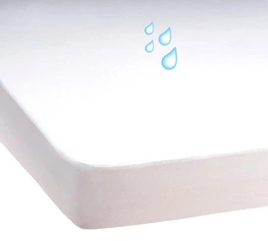 Briljant Molton Waterdicht 60x120 Ledikant Hoeslaken/Matrasbeschermer 4 Briljant Molton Waterdicht 60x120 Ledikant Hoeslaken/Matrasbeschermer - Afbeelding 2