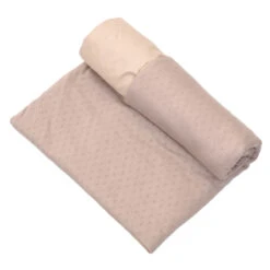 MamaLoes Amy Ajour Nougat 75x100cm Wiegdeken 84483 8 MamaLoes Amy Ajour Nougat 75x100cm Wiegdeken 84483 -Baby Thuis Verkoop wieg nougat