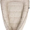 Zaffiro Beige Leaves Babynest 0978 -Baby Thuis Verkoop zaffiro beige leaves babynest 0978