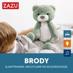 Zazu Brody De Beer Blauw Slaaptrainer ZA-BRODY-02 -Baby Thuis Verkoop zazu brody de beer blauw slaaptrainer sfeer 9