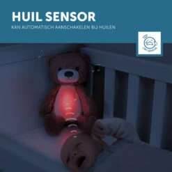 Zazu Brody De Beer Roze Slaaptrainer ZA-BRODY-03 -Baby Thuis Verkoop zazu brody de beer roze slaaptrainer sfeer 3