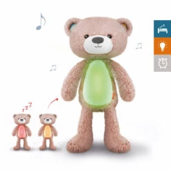 Zazu Brody De Beer Roze Slaaptrainer ZA-BRODY-03 -Baby Thuis Verkoop zazu brody de beer roze slaaptrainer za brody 03 3