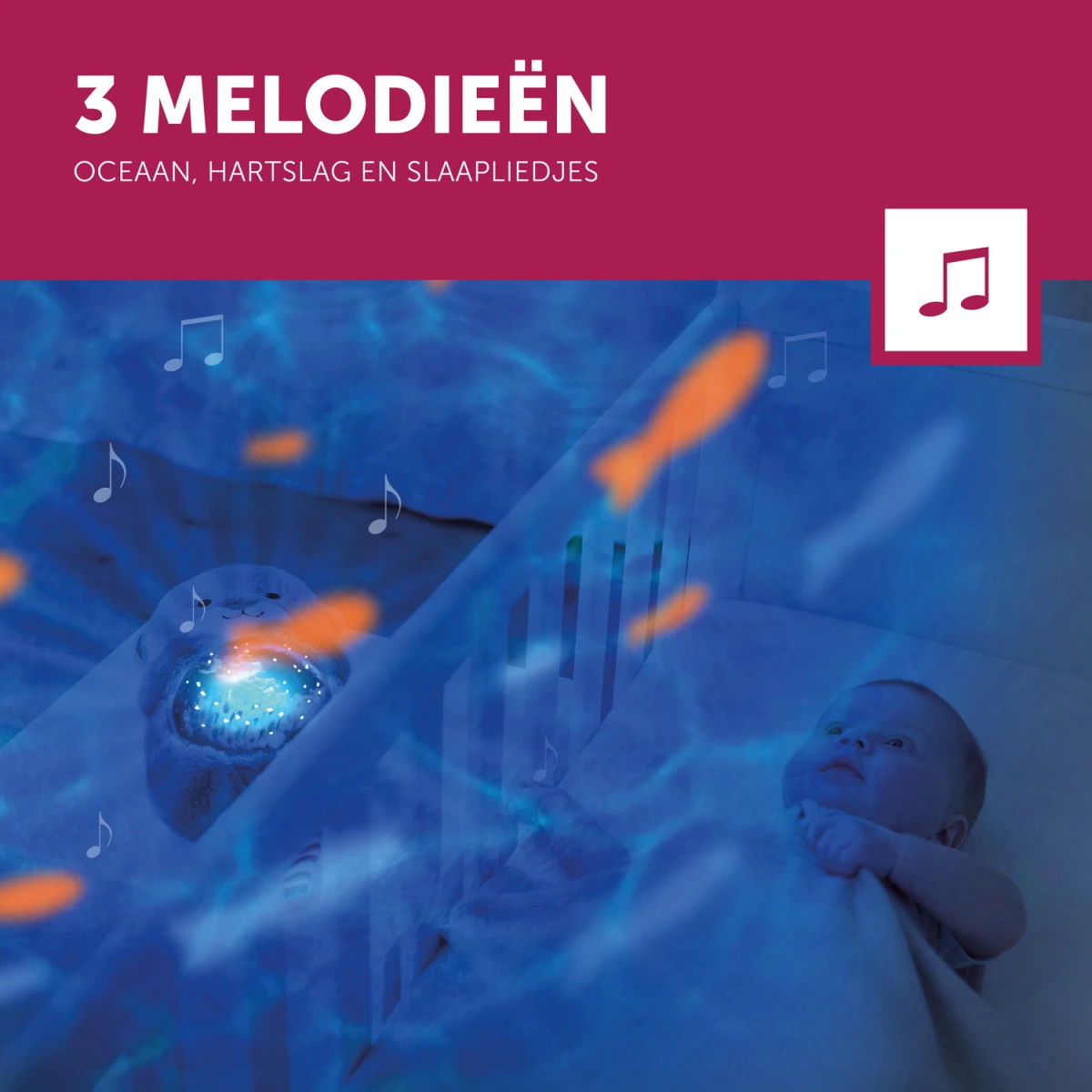 Zazu Otto De Zeeotter Ocean Projector ZA-OTTO-01ND 12 Zazu Otto De Zeeotter Ocean Projector ZA-OTTO-01ND - Afbeelding 10