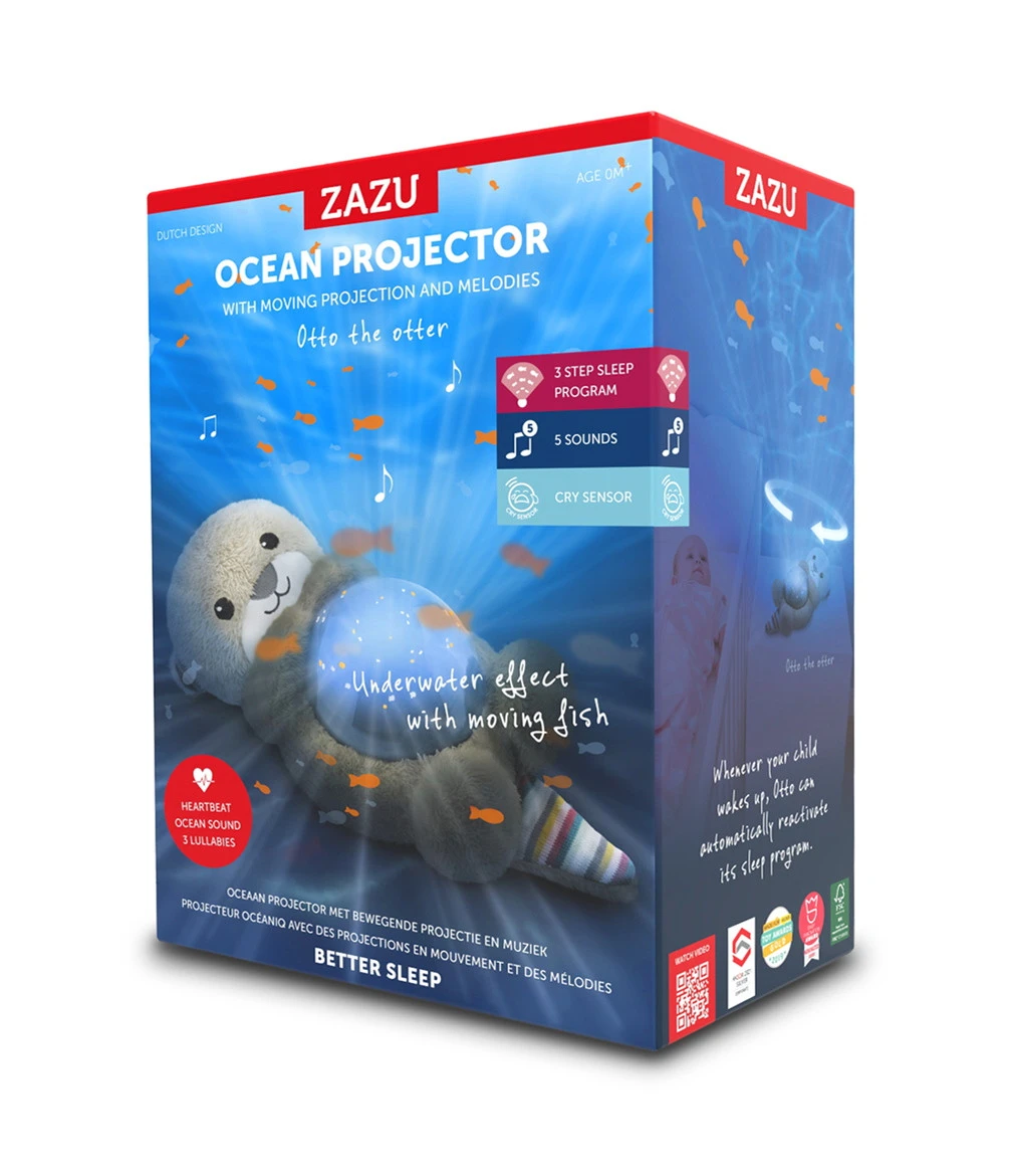 Zazu Otto De Zeeotter Ocean Projector ZA-OTTO-01ND 7 Zazu Otto De Zeeotter Ocean Projector ZA-OTTO-01ND - Afbeelding 5